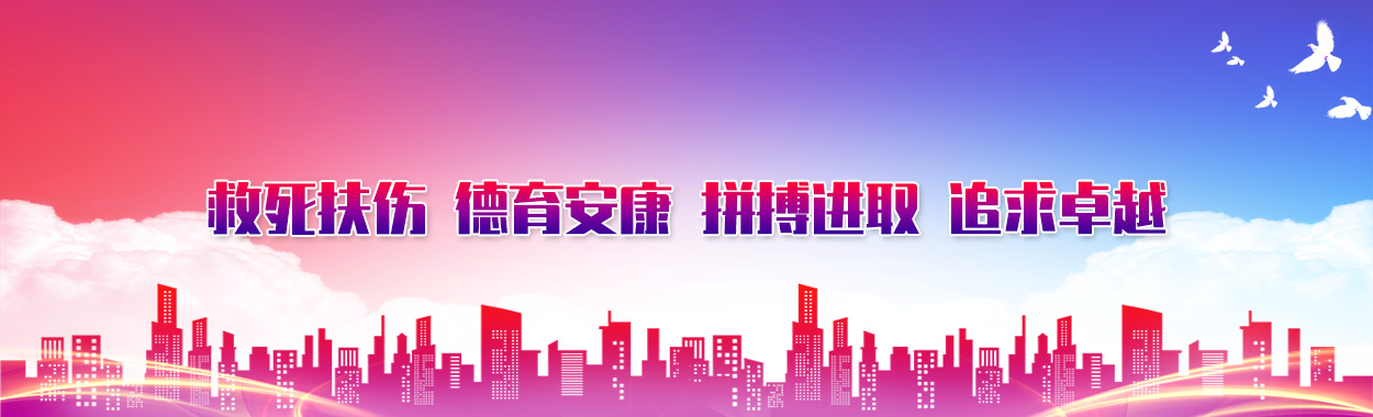 救死扶伤 德育安康 拼搏进取 追求卓越